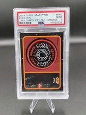 2019 Topps Star Wars Kylo Ren J.R.S. Orange Patch Relic 15/50 PSA 9