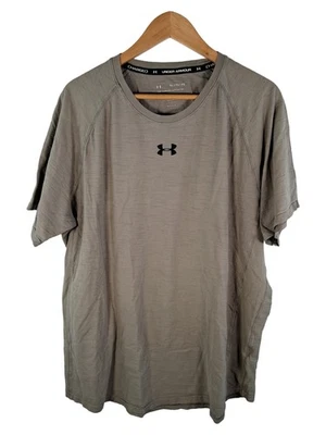 Under Armour T-shirt Homme Gris Chiné Sport Charged Cotton (EU 52, INT XL) - Photo 1/4