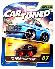 Car Tuned 70 Ford Mustang Series 10 Super Rare Chase Red Wheelsbottom