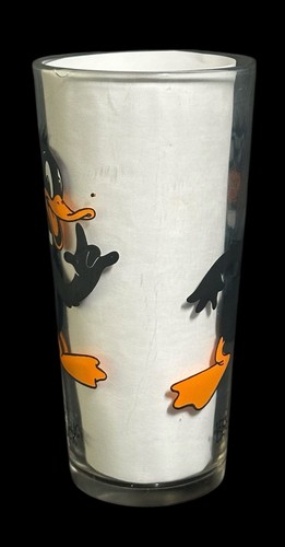 Vaso de beber Daffy Duck Pepsi Collector Series 16 oz. Warner Bros 1973 vintage - Imagen 7 de 10