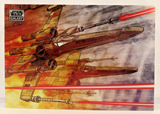 2024 Topps Chrome Star Wars Galaxy Red Five 34