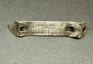Vintage Potosi Beer Church Key Bottle Opener Antique Brewing Advertising Tin