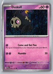Duskull 035/131 Prismatic Evolutions Common