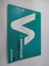 Honda CM250T CM400T Parts List 3rd Edition Genuine Motorcycle Maintenance Ma...