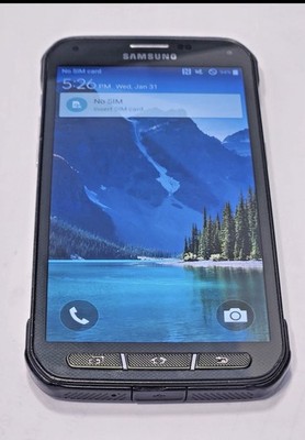 Samsung Galaxy S5 Active, SM-G870A, 16GB, 4GLTE, AT&T, Android, Rugged, GSM