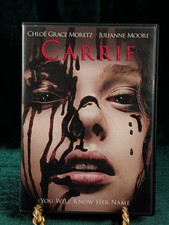 Carrie 2020 Widescreen DVD VG  Julianne Moore Free Shipping Drama Horror