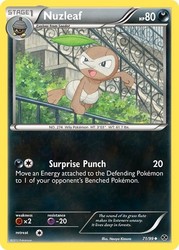 Nuzleaf 71/99 Next Destinies Uncommon