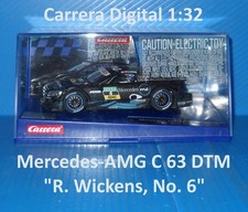 Carrera Digital 30858 Mercedes-AMG C 63 DTM - "R. Wickens 6" - 1/32 - See Pics