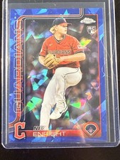 2025 Topps Chrome Sapphire Update - Nic Enright (RC) #USC103 Guardians