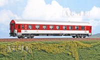 Acme 52599 H0 Personenwagen 2. Klasse Bpeer 29-70 Rot, Mit Fahrradbereich