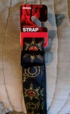 NWT Guitar Strap D'Addario Planet Waves 50mm Nylon Sun Moon 50mm