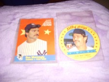 2- DON MATTINGLY N.Y. YANKEES BASEBALL CARDS- 1985 and 1986