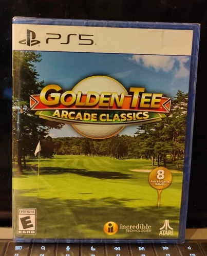 Golden Tee Arcade Classics (Playstation 5, 2025) NEW Still Sealed! Free Shipping