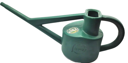 VTG Haws Watering Can England Plastic Garden Green Long 20" Spout Oval Fill Top
