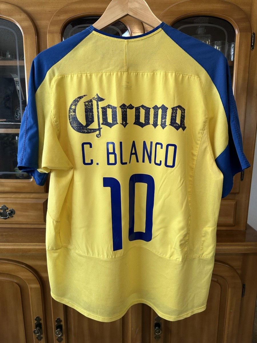 Fútbol Playera America 2003 2003 Club America Cuauhtémoc Blanco