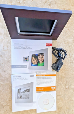 #ad #ad BOOKSTONE Digital Picture Show My Life 8” FRAME NEW Holds 3500 Photos Videos $17.50