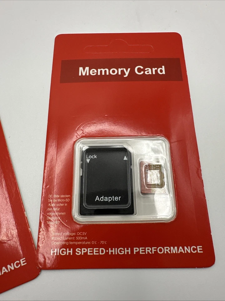 2 Micro SD Card 128MB SD Adapter high Speed High Performance - Image 3 of 4