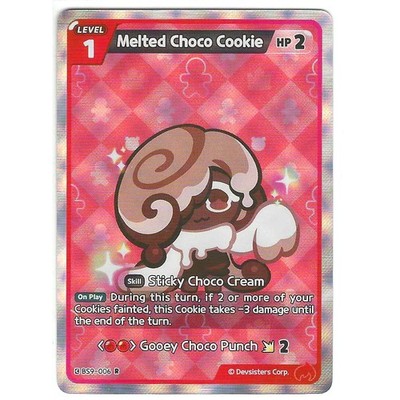 Melted Choco Cookie BS9-006 Rare CookieRun Braverse TCG English card