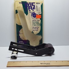 Vintage 1994 Roller Shop Inc WIDE TRAC Toe Stop Straight Rail Inline Skate Brake