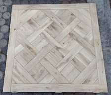 Solid Oak Basket Weave Wave Panels 930x930x15 mm, Character Grade, Free Delivery