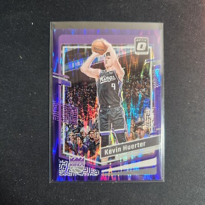 2023-24 Donruss Optic #133 Kevin Huerter Purple Shock Kings   L37