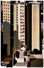 Decor Poster. Fine Graphic Art Design. Buildings. City Home Shop Wall Art. 1672