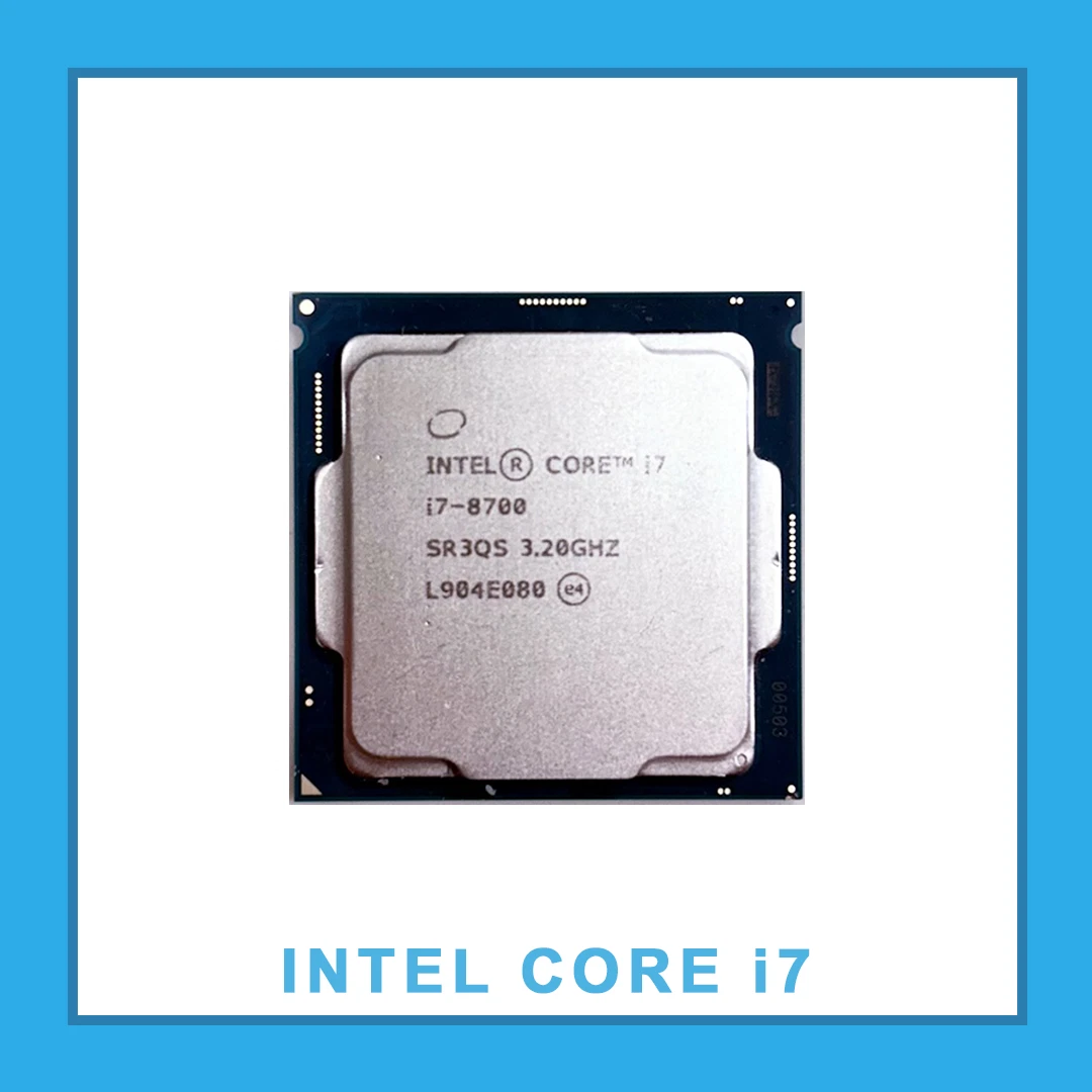 Intel Computer Processors (CPUs Intel Core i7-8700 Processor Model
