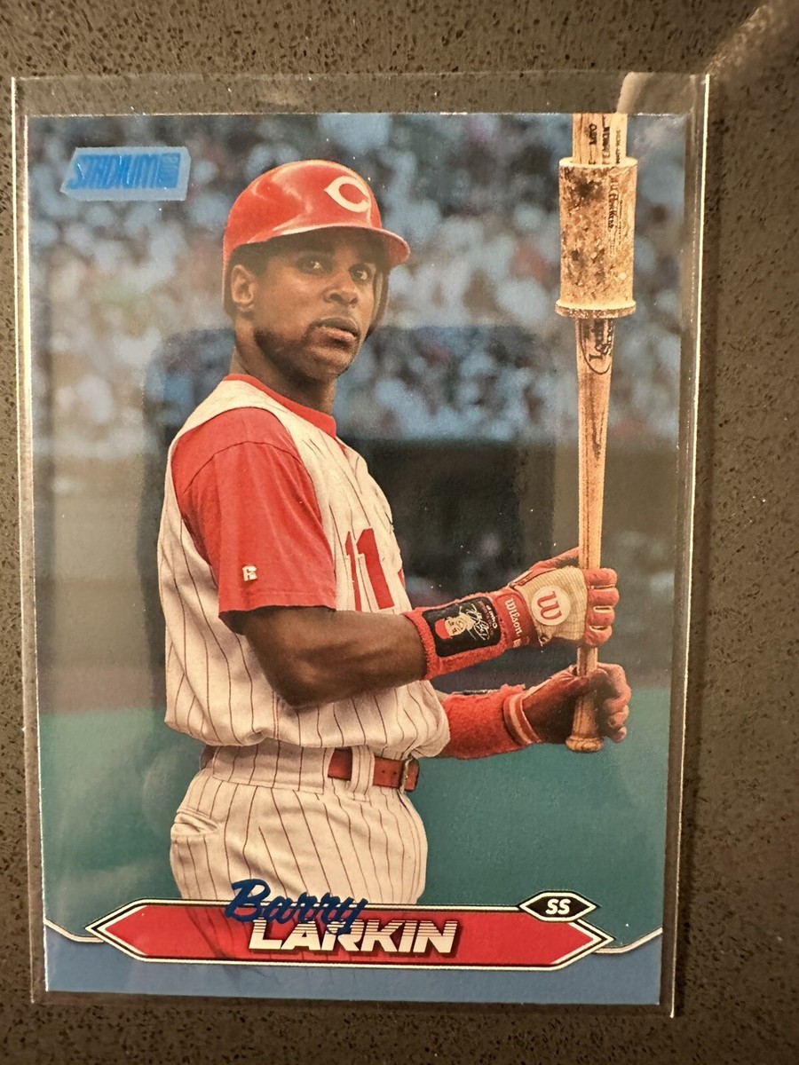 メジャーリーグ　カード　BARRY LARKIN 2024 Topps Stadium Club Blue Parallel #67 Barry Larkin Reds