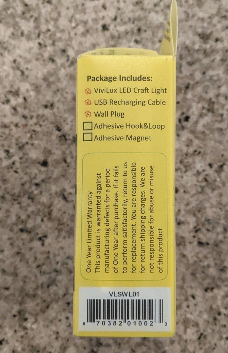 ViviLux Sewing Machine Light Rechargeable Super Bright Flexible LED