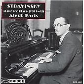 STRAVINSKY / KARIS - MUSIC FOR PIANO / NEW Audio CD
