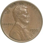 1955 S Lincoln Wheat  Cent Collectible Coin FINE (PLEASE READ DESCRIPTION)
