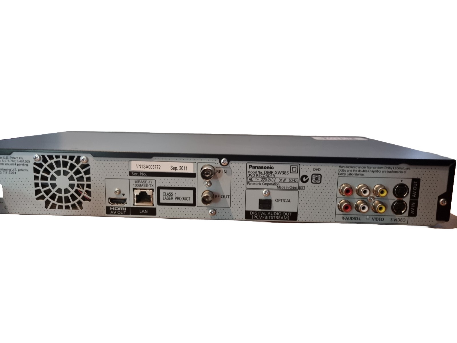 PANASONIC DMRXW385 DVD Recorder High Definition TV HDD 320GB Twin