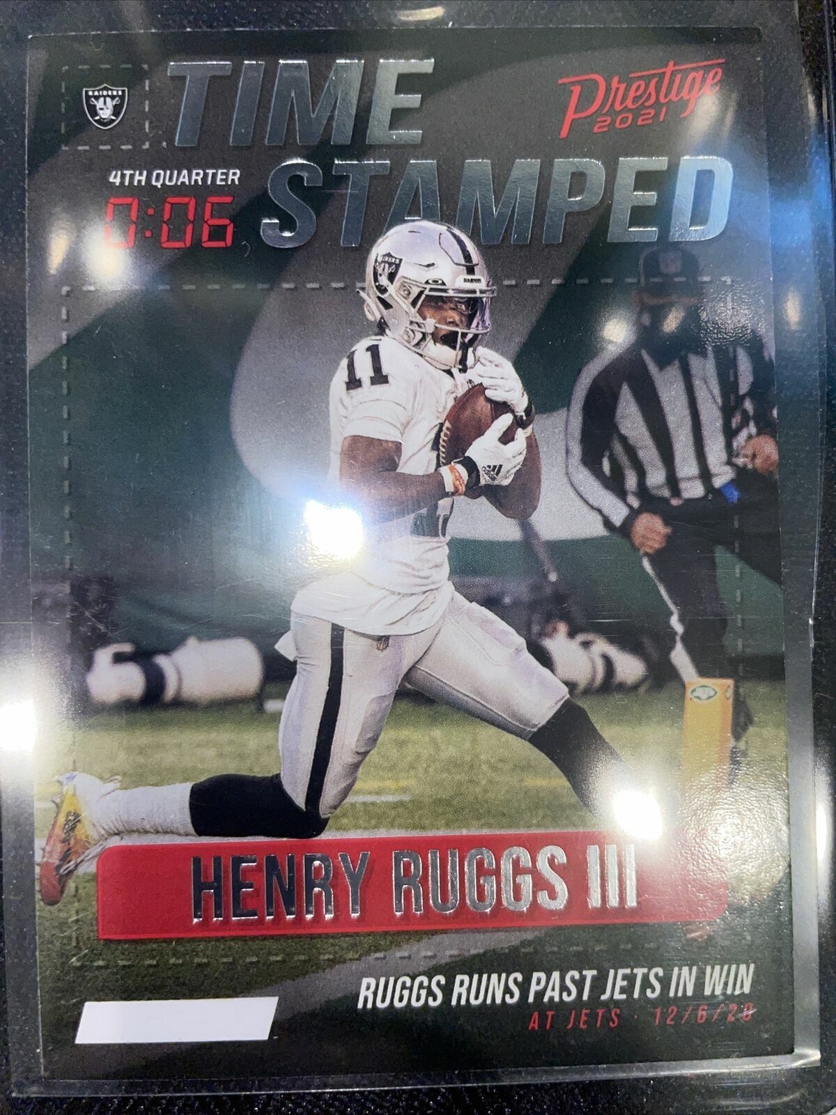 2021 Panini Prestige Henry Ruggs Time Stamped Insert TSHR Raiders eBay