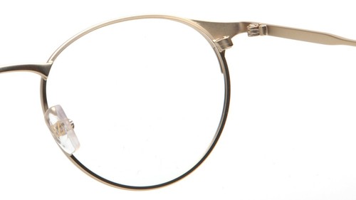 NEW Ermenegildo Zegna EZ5123 033 GOLD EYEGLASSES GLASSES FRAME 48-20-145mm Italy - Picture 7 of 12