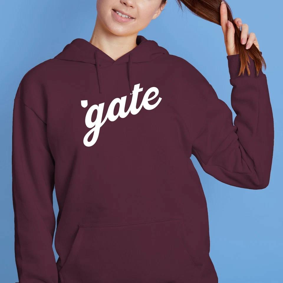 Colgate Script Wordmark Hoodie - Maroon - Image 4 of 4