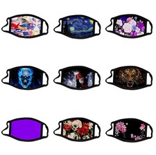 Fashion Unisex Double Layer Reusable Washable Cloth Face Cover Masks Men Women