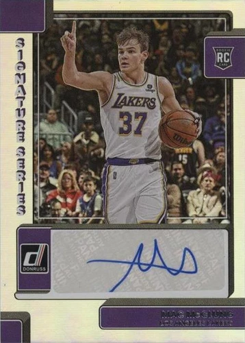 2022-23 Panini Donruss - Mac McClung #SS-MAC