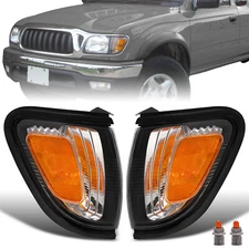 Side Marker Corner Parking Turn Signal Lights W/ Bulbs For Toyota Tacoma 2001-04