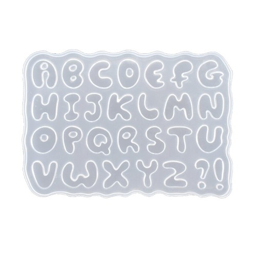 Alphabet Epoxy Mold Cartoon Alphabet Resin Silicone Molds Small Silicone Mould - Picture 6 of 7