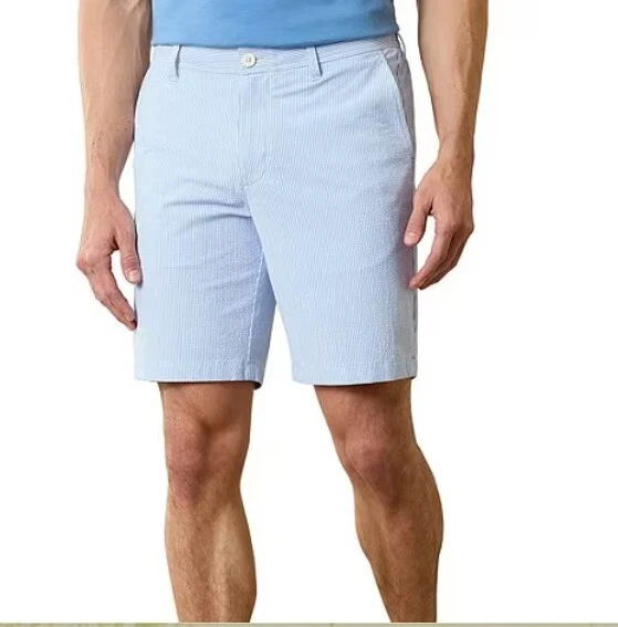 TOMMY BAHAMA NOVA WAVE SAND STRIPE STRETCH GOLF BERMUDA Shorts $118 LARGE, XXL