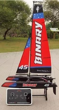 Joysway Binary SAILBOAT 2.4Ghz RTR RED MODEL NO. 8807