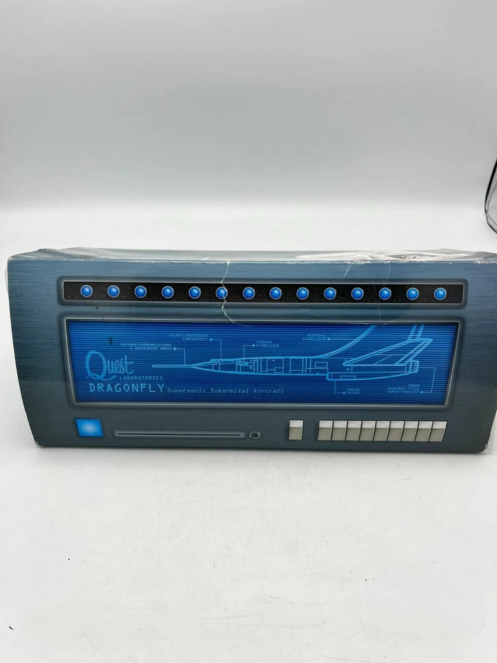 Jonny Quest Dr. Quest Dragonfly SST Jet Model by Moebius Models WB - Image 4 of 4