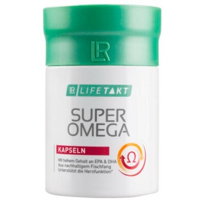 LR Lifetakt Super Omega 3 - 60 Kapseln 1260 mg EPA+DHA 41% Fischöl- NEU OVP
