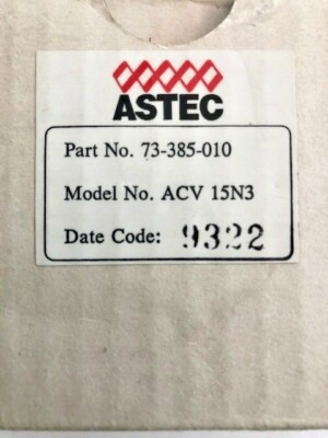 ASTEC AVC15N3 