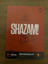 Super Hero Check List 2023 DC Comics Chapter 3 Shazam