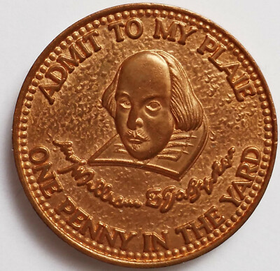 Shakespeares Globe 1599-1642 - One Penny in the Yard - Sammlermedaille