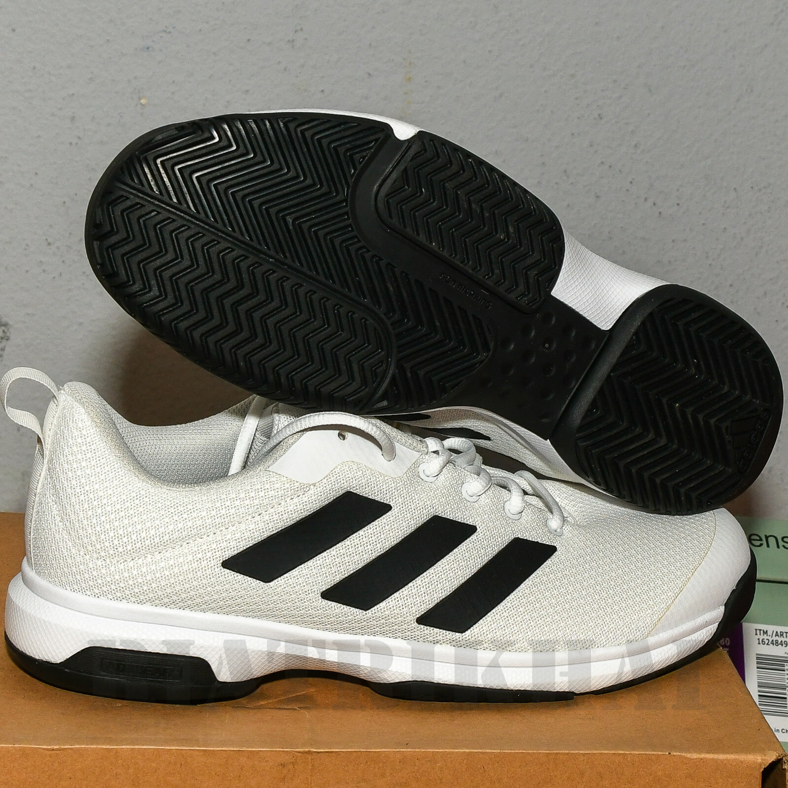 BLACK/WHTIE ADIDAS GAME SPEC ATHLETIC TENNIS SHOES eBay