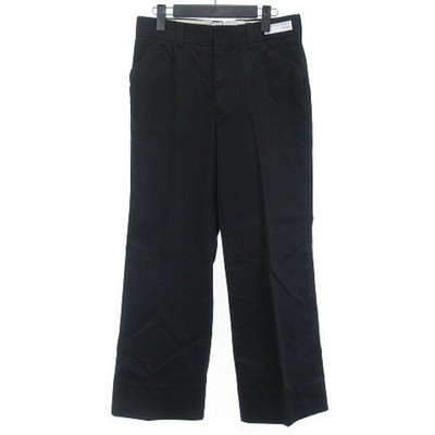 Tanaka WISM Bespoke Cotton Flare Work Pants Slacks Black 29 Used 