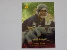 1995 Pinnacle Trophy Collection Chad May Card #227