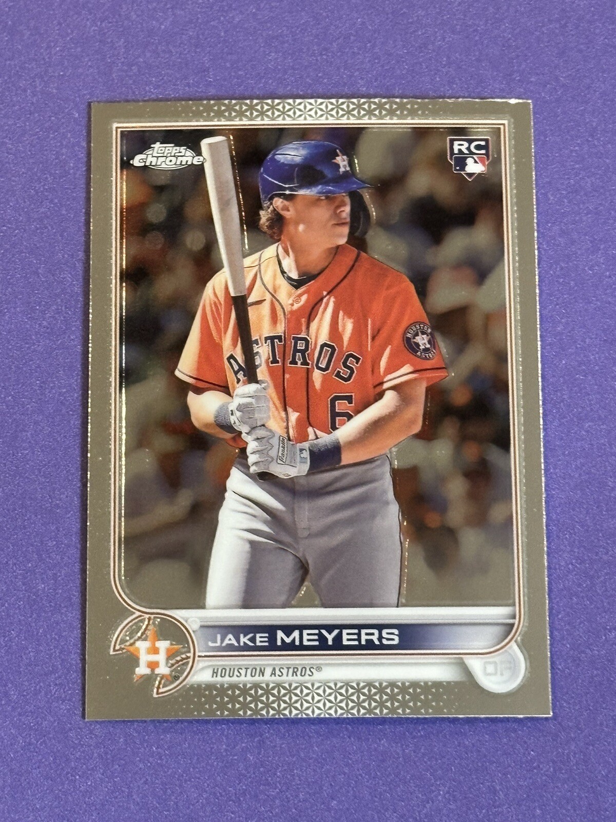 2022 Topps Chrome Sonic Jake Meyers Rookie #114 Houston Astros RC (X)